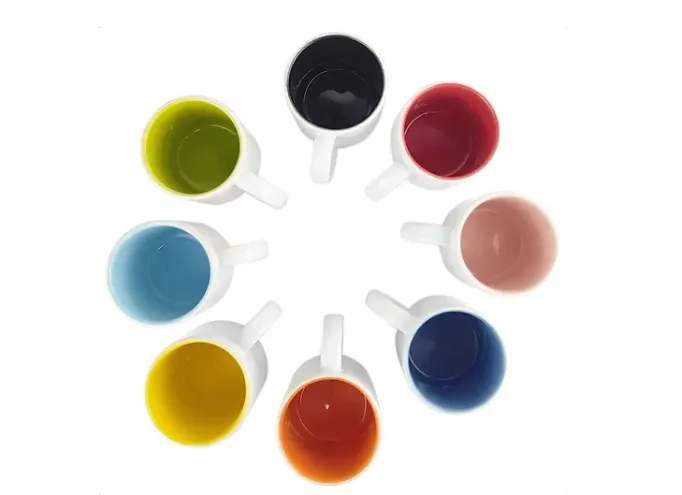 Caneca interior colorido