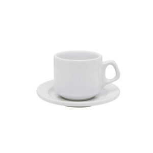 Xícara com Pires 180ml porcelana